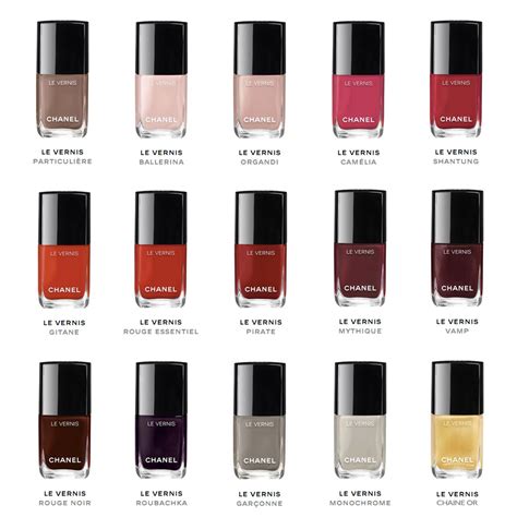 ulta chanel nail polish|Chanel nail polish colour chart.